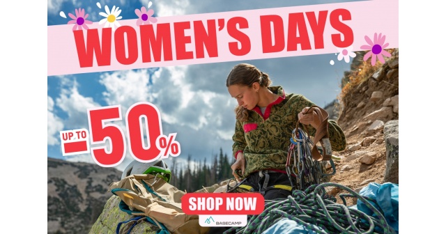 WOMEN’S DAYS – Up to 50% OFF!