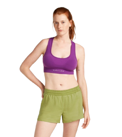Icebreaker Merino Blend 260 ZoneKnit Seamless Bra Summer 2025