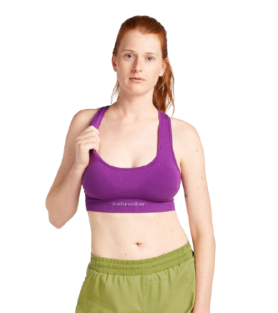 Icebreaker Merino Blend 260 ZoneKnit Seamless Bra Summer 2025